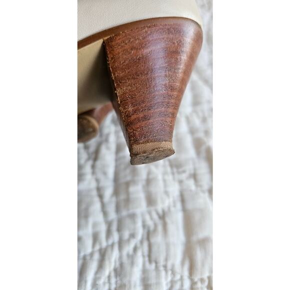 Vintage 80s Dingo Acme Women Boots 7M Ivory Leather Western Tassel Original Box - Picture 6 of 16